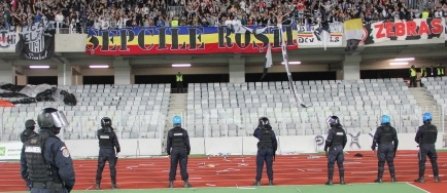Sanctiuni aplicate de jandarmi pentru incidentele din timpul meciului "U" Cluj - Steaua